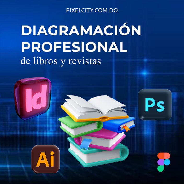 Diagramación profesional de libros y revistas en Santo Domingo.