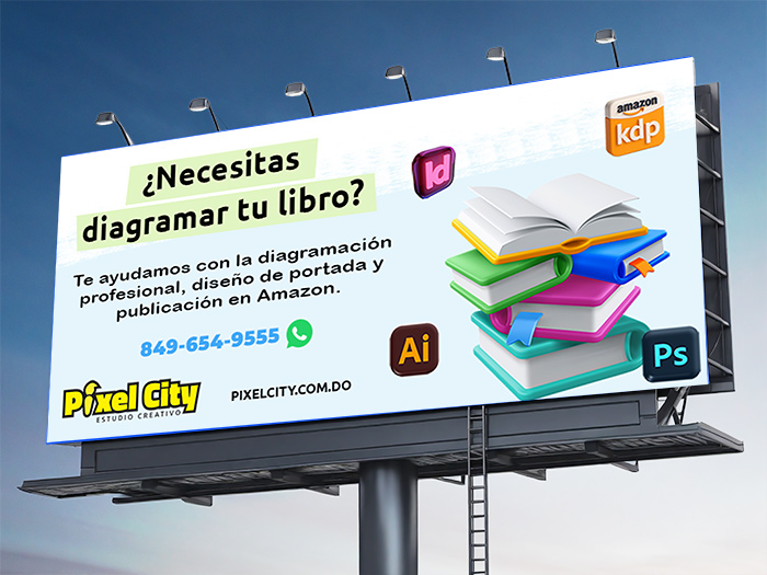 Diseñador Gráfico en Santo Domingo, República Dominicana 5 Diseño de valla publicitaria